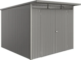 Biohort AvantGarde ECO A7 Gerätehaus mit Doppeltür quarzgrau-metallic