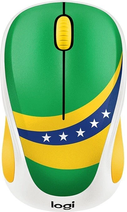 Logitech M238 Wireless Mouse Fan Collection Brazil, USB