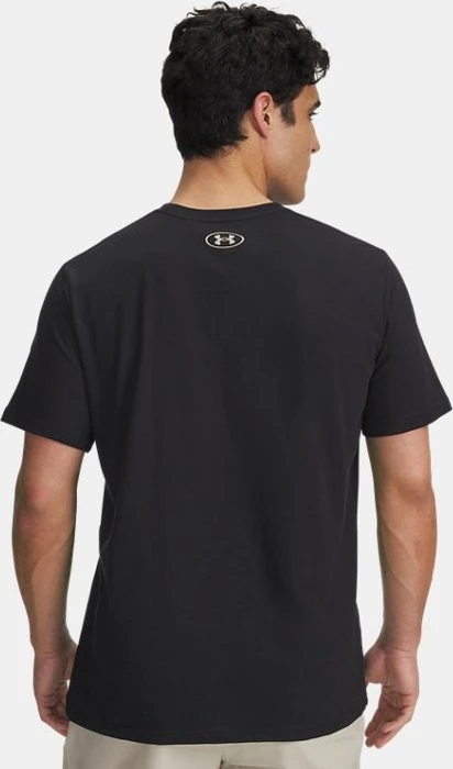 Under Armour Sportstyle Left Chest Funktionsshirt kurzarm black/city khaki (Herren)