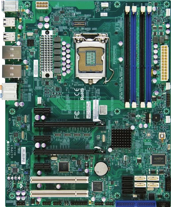 Supermicro MBD-C7P67 (Intel 1155)