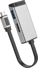 Alogic MagForce DUO 2-in-1 Adapter, USB-C 3.0 [Stecker] (ULCHDA-SGR)