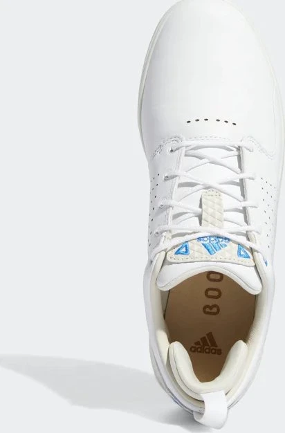 adidas Flopshot Spikeless cloud white/gold metallic/blue rush (Herren)