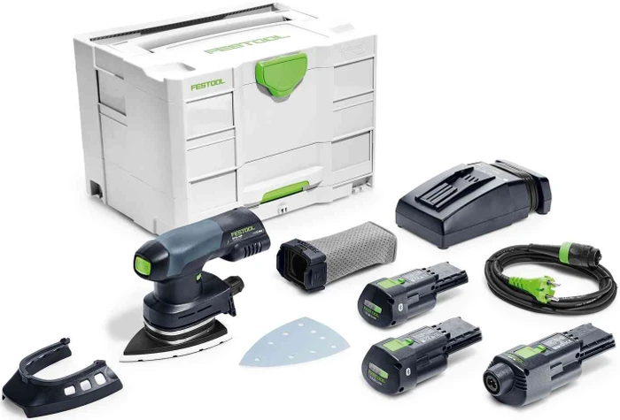 Festool DTSC 400 Li 3.0 I-Set Akku-Multischleifer inkl. Systainer + 2 Akkus 3.0Ah