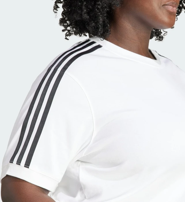 adidas 3-Streifen Baby T-Shirt kurzarm weiß (Damen)