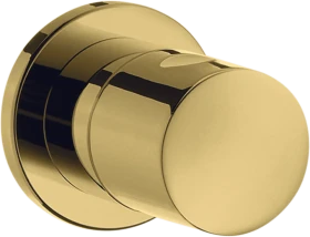 Hansgrohe AXOR Uno Absperrventil Unterputz polished gold optic