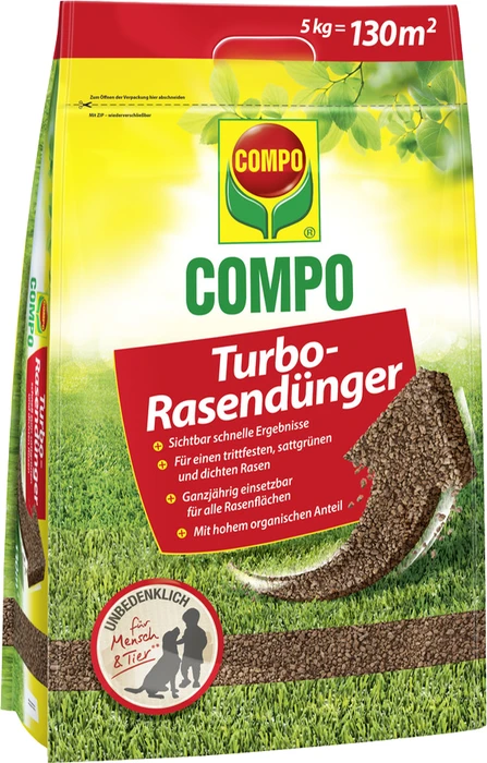 Compo Turbo-Rasendünger, 5kg