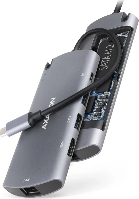 Axagon Multiport-Adapter, USB-C 3.0 [Stecker]