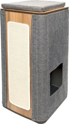 Catit Vesper Design Cubo Tower, grau/braun