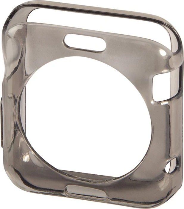 Hama Cover Crystal für Apple Watch 38mm schwarz/transparent
