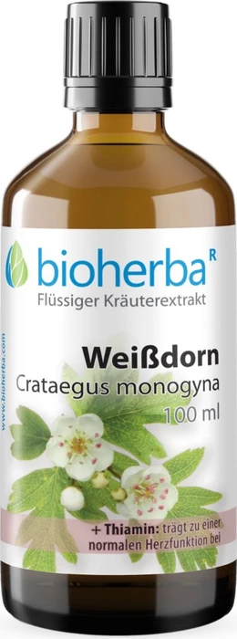 Bioherba Weissdorn Crataegus monogyna Tropfen Tinktur, 50ml
