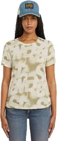 G-Star Sprayed Letters T-Shirt kurzarm light toggee/sprayed letters (Damen)