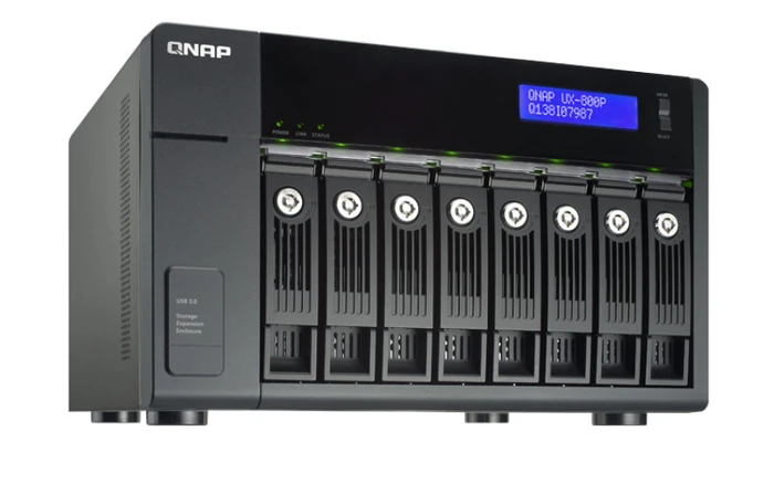 QNAP Expansion Unit UX-800p 32TB, 1x USB-A 3.0