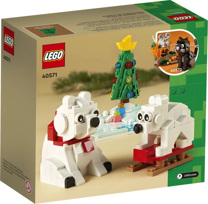 LEGO Eisbären im Winter