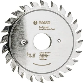 Bosch Professional Top Precision Best for Laminated Panel Kreissägeblatt 24Z, 100x3.6x20mm, 1 Stück