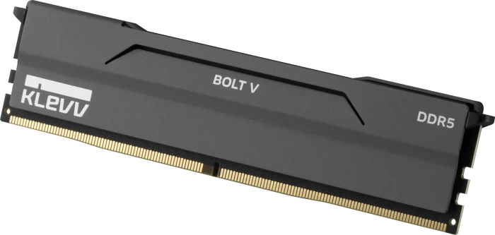 Klevv Bolt V Charcoal Grey UDIMM 32GB Kit, DDR5-6400, CL32-38-38-78