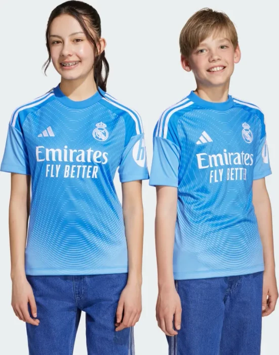 adidas Real Madrid Heim 2025/2026 Torwarttrikot (Junior)
