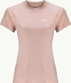 Jack Wolfskin Prelight Pro Funktionsshirt kurzarm rose smoke (Damen)