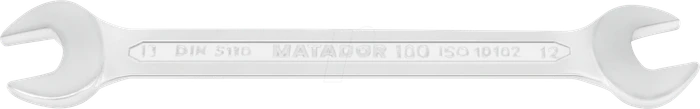 Matador 0100 Doppelmaulschlüssel, 6/7x122mm