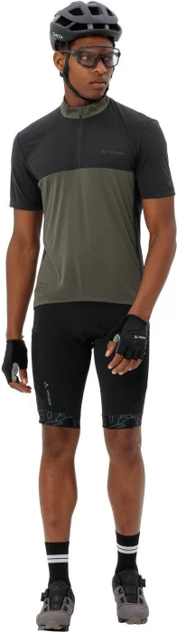 Vaude Matera HZ Trikot kurzarm khaki (Herren)