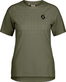 Scott Trail Vertic Trikot kurzarm hay green (Damen)