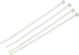 Kopp Kabelbinder, 2.5mm, 100mm, farblos, 50er-Pack