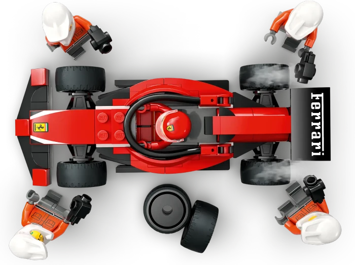 LEGO City - Boxenstopp mit Boxencrew und Ferrari Flitzer