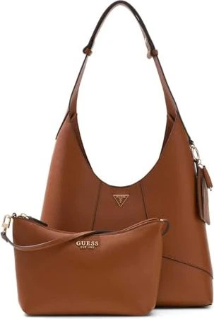 Guess Darcy Hobo Schultertasche cognac