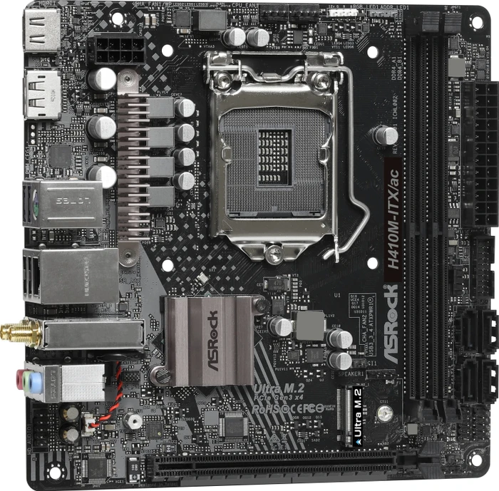 ASRock H410M-ITX/ac (Intel 1200)