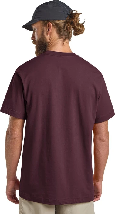 Jack Wolfskin Brand T-Shirt kurzarm wood amaranth (Herren)