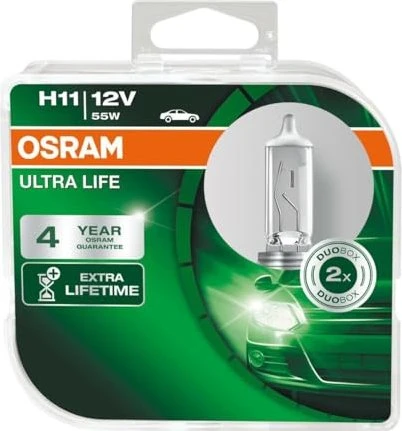 Osram Ultra Life H11 55W, 2er-Pack Box