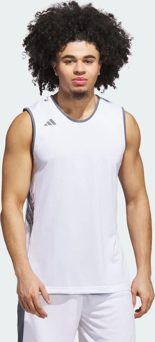 adidas 3G Speed Reversible Basketball Trikot ärmellos team onix/white (Herren)