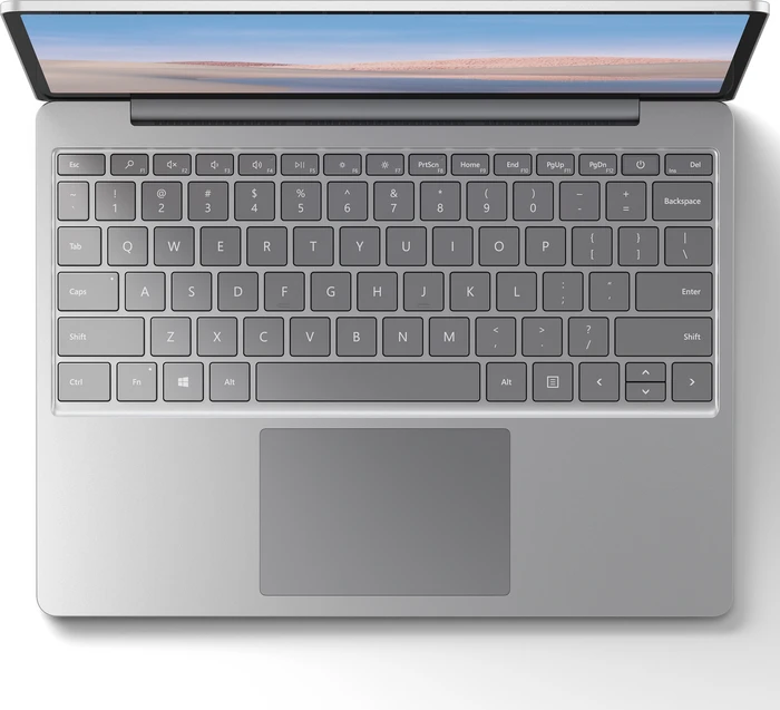 Microsoft Surface Laptop Go, Platin, Core i5-1035G1, 8GB RAM, 128GB SSD, DE