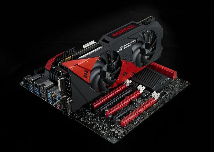 ASUS ROG Mars GeForce GTX 760 X2, MARS760-4GD5, 2x 2GB GDDR5, 3x DVI, mDP