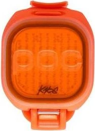 POC x Knog Mini Helmlampe fluorescent orange