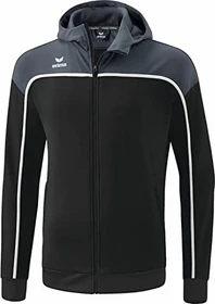 Erima Change mit Kapuze Trainingsjacke black grey/slate grey/white (Herren)