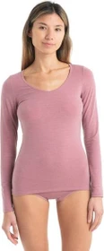 Icebreaker Siren Sweetheart Funktionsshirt langarm crystal (Damen)
