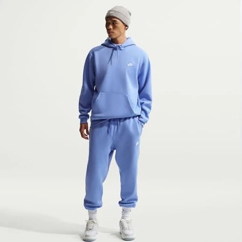 Nike Club Fleece Hoodie royal pulse/white (Herren)