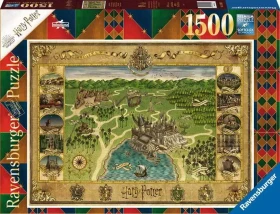 Ravensburger Puzzle Hogwarts Karte