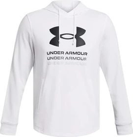Under Armour Rival Terry mit Grafik Hoodie weiß/schwarz (Herren)