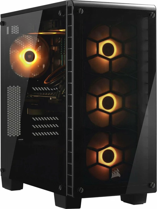 Hyrican Crystal 6418, schwarz, Core i9-9900KF, 32GB RAM, 2TB SSD, 3TB HDD, GeForce RTX 2080 SUPER