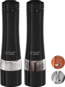 Russell Hobbs Elektrisches Salz-/Pfeffermühlen-Set schwarz, 2-tlg.
