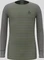 Odlo Active Warm Eco Stripes Funktionsshirt langarm odlo steel grey melange/matte green (Junior) Vorschaubild
