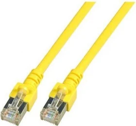 EFB Elektronik CCA Patchkabel, Cat5e, SF/UTP, RJ-45/RJ-45, 25m, gelb