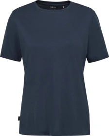 Rab Crimp Logo Funktionsshirt kurzarm tempest blue (Damen)