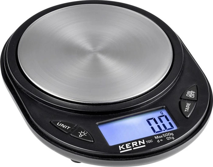 Kern TGC 500-1S05, Taschenwaage, 500g, 0.1g
