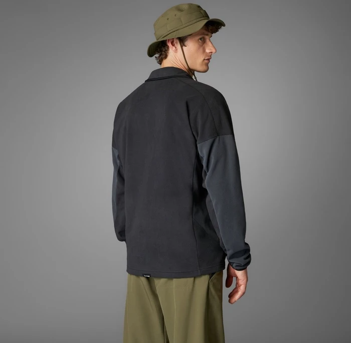 adidas Terrex Multi Climawarm Fleece Anorak black/carbon (Herren)