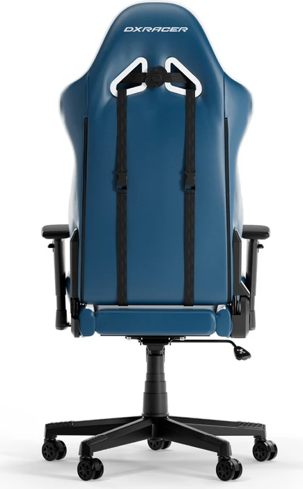 DXRacer Gladiator L Series Gamingstuhl, blau/weiß