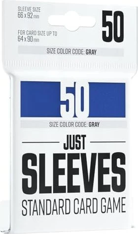 Gamegenic Just Sleeves Standard blau, 50 Stück