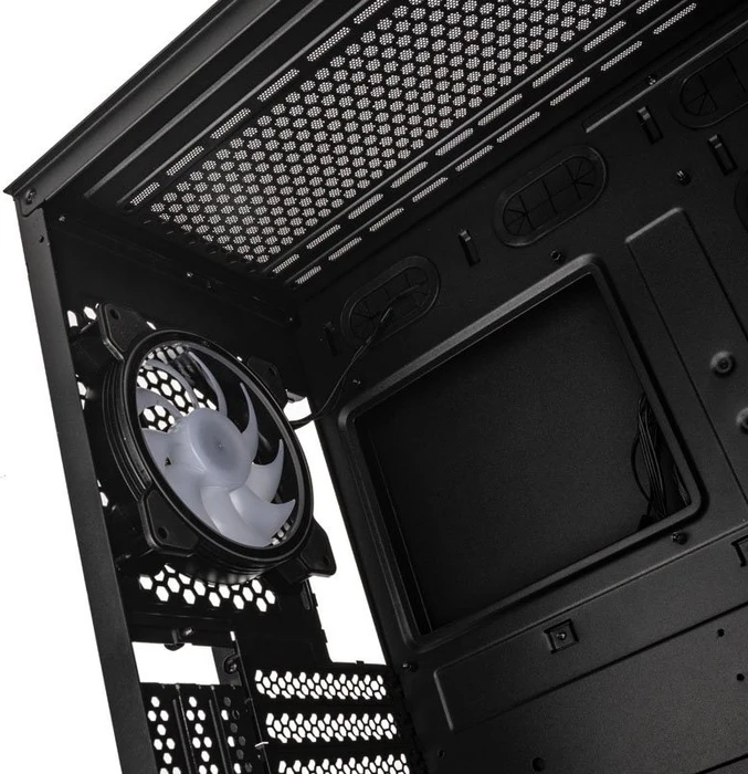Kolink Citadel Mesh ATX ARGB, schwarz, Glasfenster