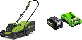 Greenworks Tools GD24LM33K4 Akku-Rasenmäher inkl. Akku 4.0Ah